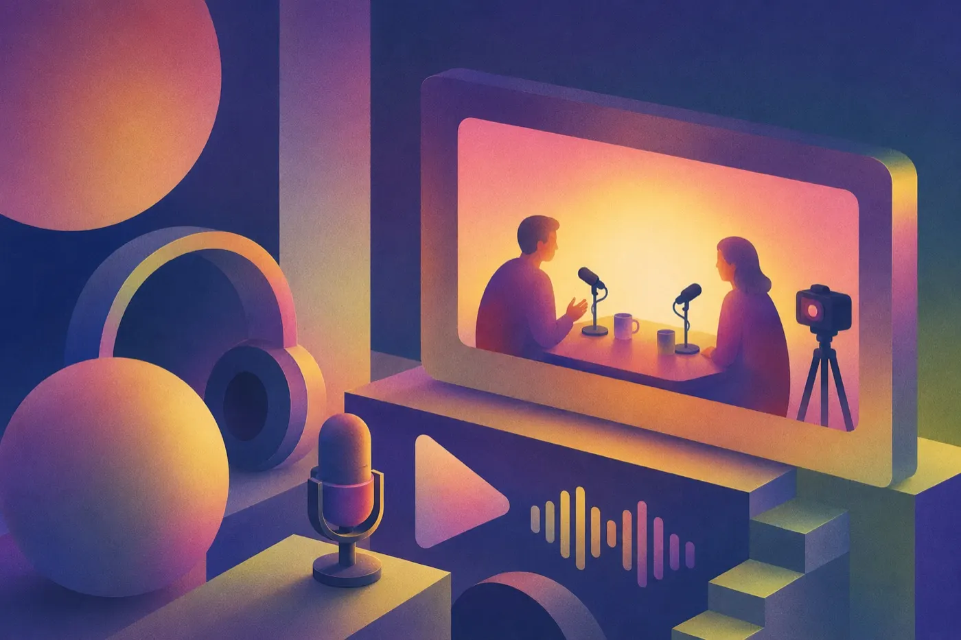 ビデオポッドキャストとは?音声Podcastとの違い・メリット・始め方を制作会社が解説