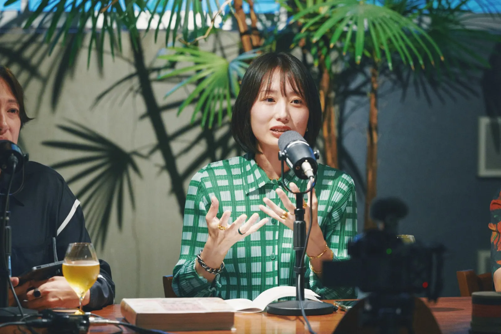 イベントで語る長谷川あかりさん